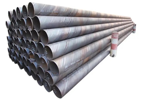 St37 St52 SSAW Spiral Welded Pipe 10 Inch Carbon Steel Pipe  Wear Resisting