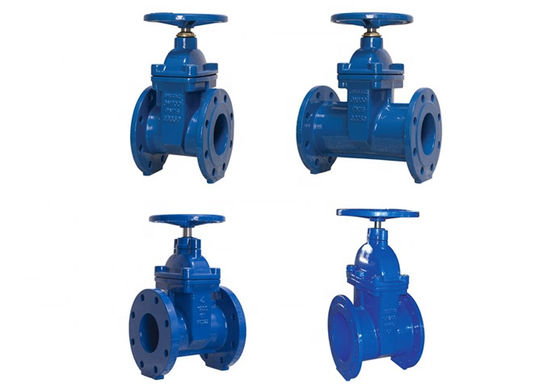 Pn10 Pn16 Ggg50 Hand Wheel Din Water Seal Gate Valve