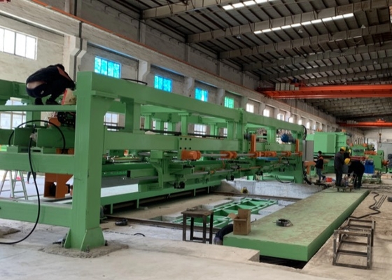 6-14*1600 Mm Steel Coil Cut To Length Machines Tube Mill Line