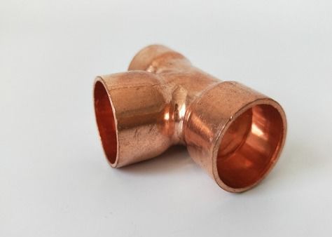 1/2” NB To 48” NB Stainless Steel Socket Weld Copper Pipe Tee Reducing Connection