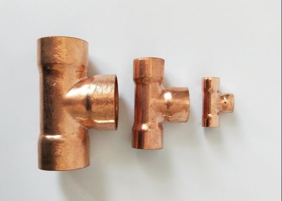 Casting Forged Copper Pipe Fittings Machined Annealed 6000LBS Pressure Class