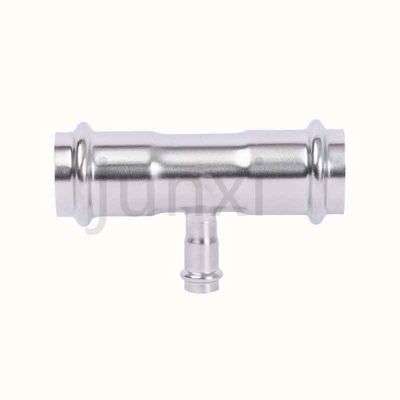 Compression Fitting Stainless Steel TEE Seamless Pipe Fittings Ss304